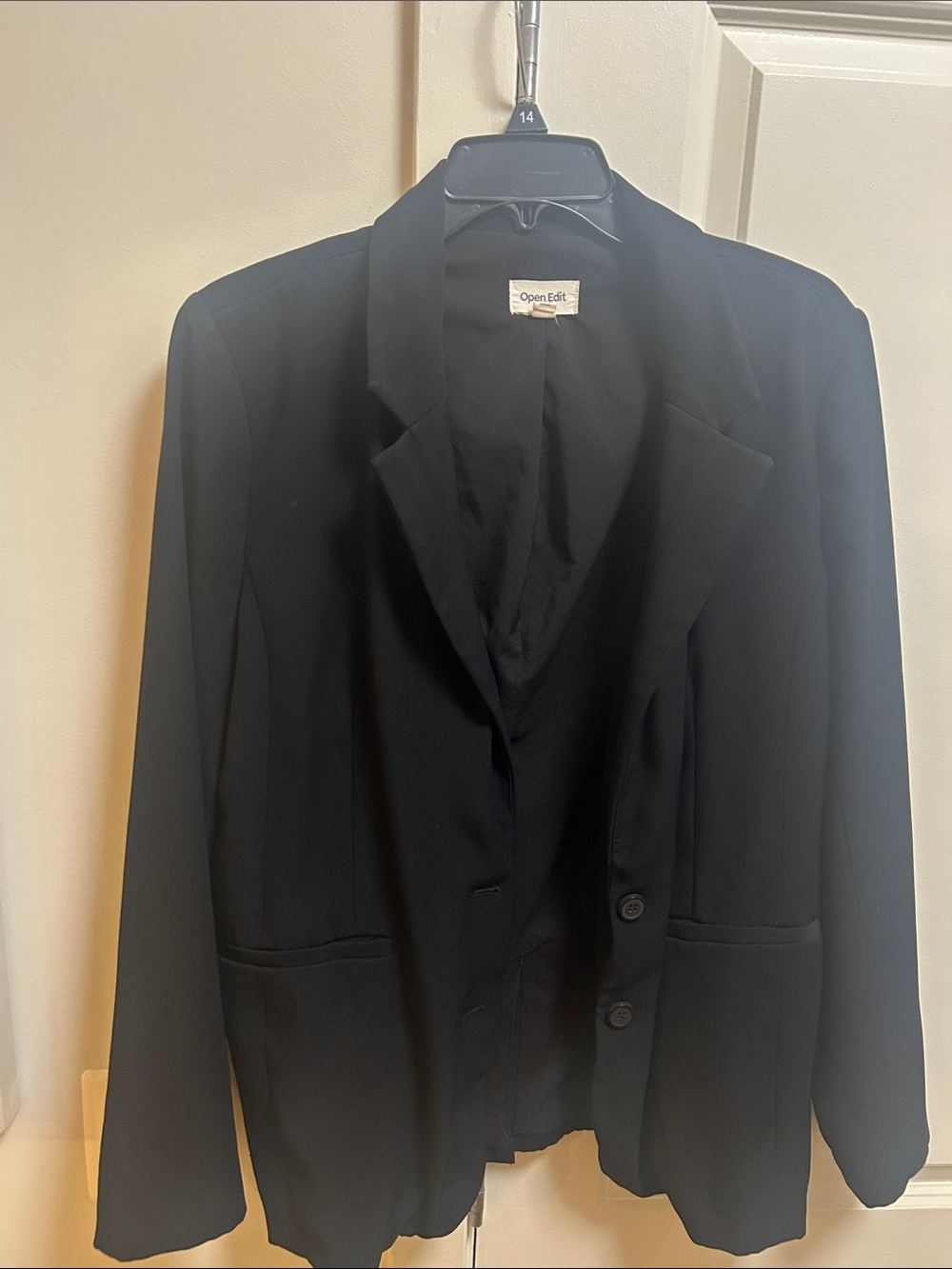 Women’s Open Edit (Nordstrom) Black Blazer M